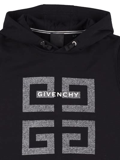 GIVENCHY: Felpa in misto cotone .